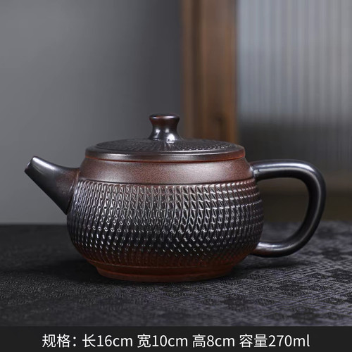 紫砂壶凤鸣壶家用泡茶壶功夫茶具套装原矿紫泥大容量茶壶