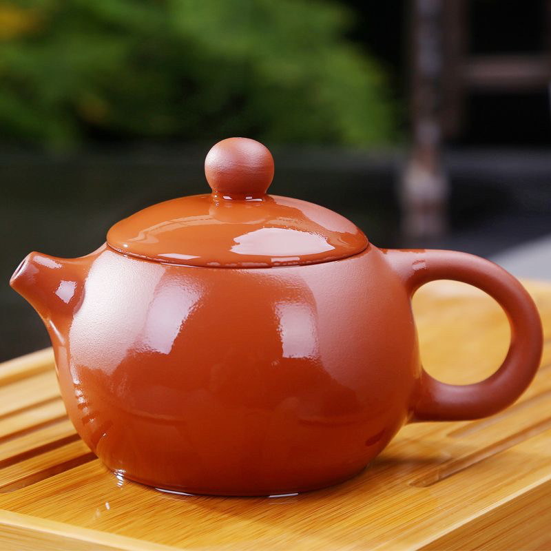扁紫砂西施壶茶具可中式手工茶壶可倒立卡盖原矿功夫泡茶壶