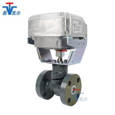 日本山武azbil电动两通调节阀vy5147l0015 vy5147l0021 dn15 dn25