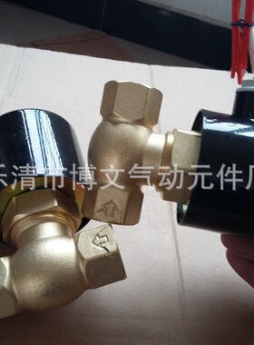 铜体蒸汽阀US-25 2L200-25 1寸DN25管道高温电磁阀