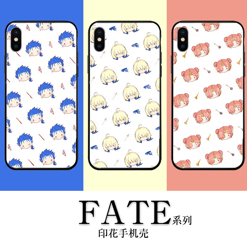 FATE系列/FGO 同人周边手机壳 肯娘贞德所罗门凛闪闪恩奇都梅林