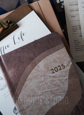 【2026】咖啡手稿weeks自填式O！Plan！随时开始手帐本README日程