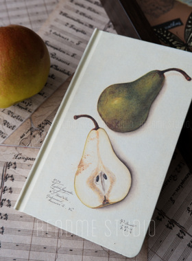 【2026】复古梨子乐谱日程本手帐本weeks无时限国产手帐手帐本