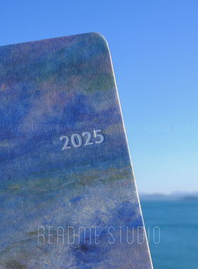 【2026】蓝色大海便携日程本weeks自填式日程本博主同款手帐本