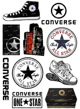 F0100-01匡威CONVERSE潮流牌电脑手机吉他旅行李拉杆箱电动车贴纸