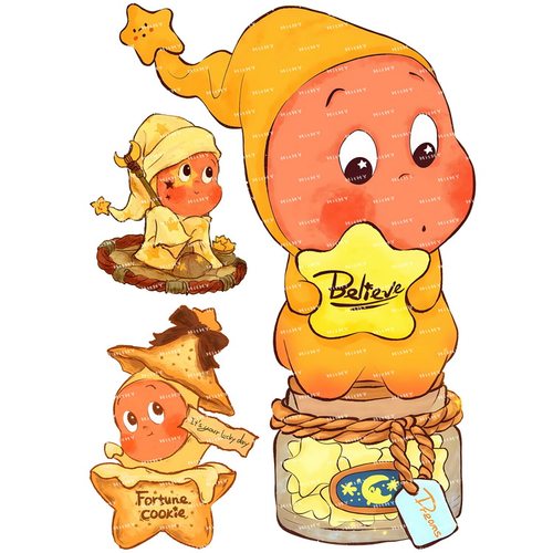 我们都是星星人泡泡马特动漫贴纸