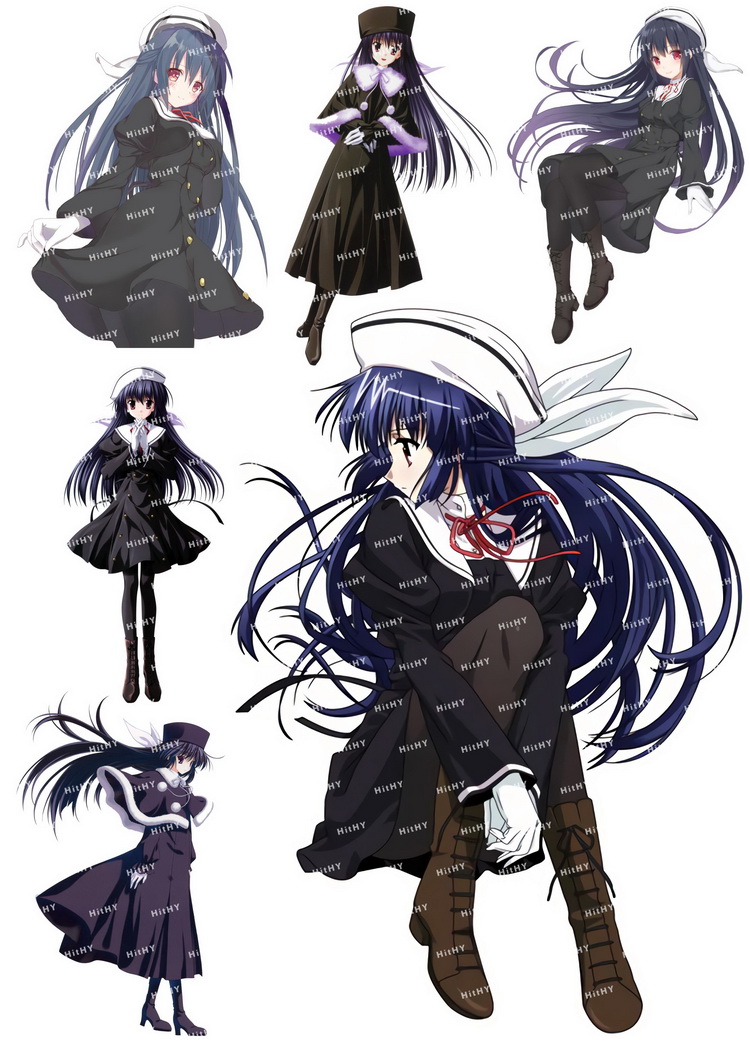 大号f0397-02悠久之翼卡通动漫电脑笔记本吉他手机旅行行李箱贴纸