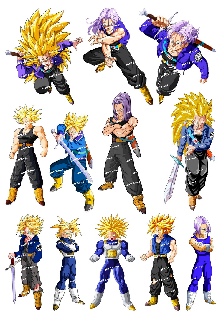 中号龙珠卡通动漫旅行拉杆箱贴纸