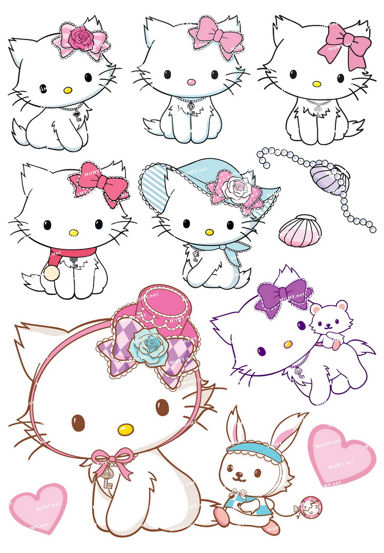 卡通动漫电脑手机拉杆箱贴纸防水