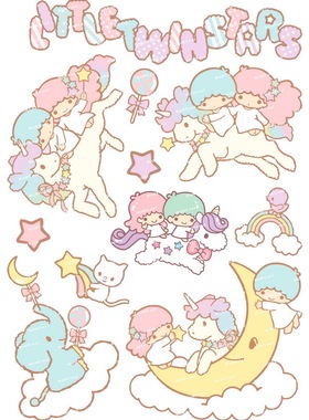 小号F0114-08卡通动漫笔记本电脑手机旅行拉杆箱贴纸防水