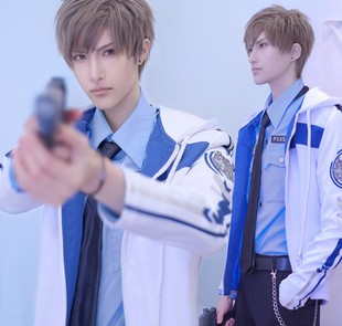北极cosplay服装出租 恋与制作人cos服 白起cosplay服装 警察制服