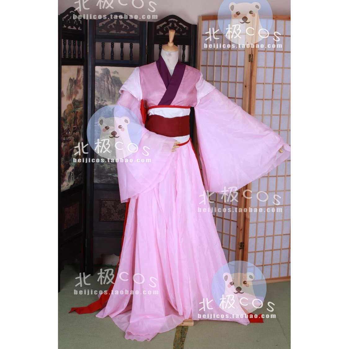 北极cosplay服装出租 虞紫鸢cos 虞夫人 古装ooc人设女装cos服
