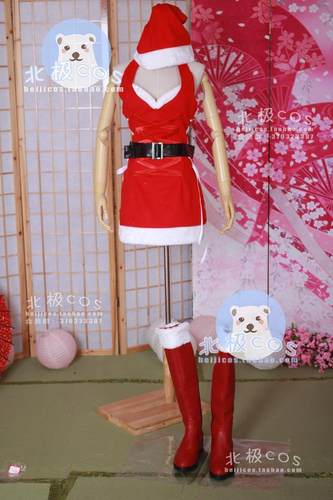 赏金猎人厄运小姐cos服圣诞节