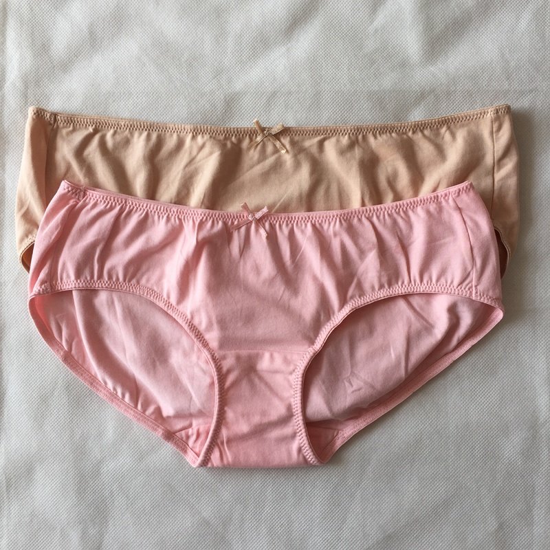 conlia康妮雅家居服睡衣舒适棉 莱卡中腰平角女内裤000b2243(3条