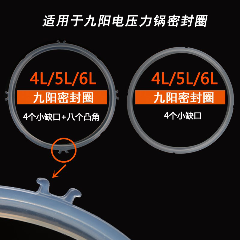 九阳适合4l5l6l皮圈胶垫高压锅