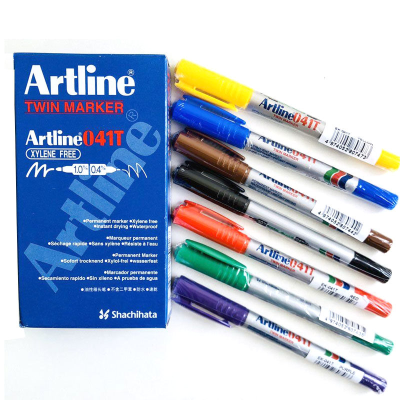 日本Artline双头记号笔