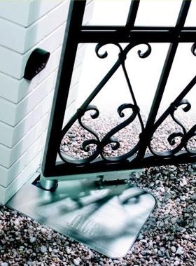 简装意大利耐氏Nice地埋式平开门机隐藏式地藏式开门机Metro3000