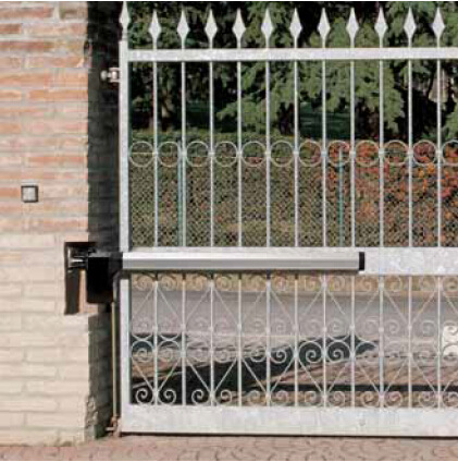 意大利FAAC开门机412 八字平开门电机 伸缩臂式平开门掩门电机