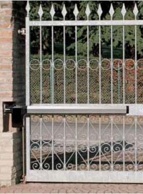 意大利FAAC开门机412 八字平开门电机 伸缩臂式平开门掩门电机