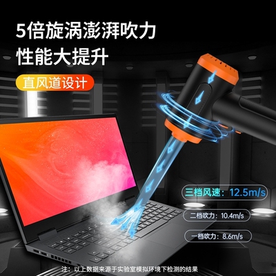 Portable household dust blower and handheld vacuum cleaner