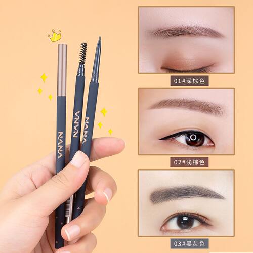 Makeup Double Headed Eyebrow Pen, Sketching Thrush Pen