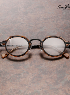 ANNE & VALENTIN 法国设计师手工眼镜框金属+板材结合皇冠框 M2