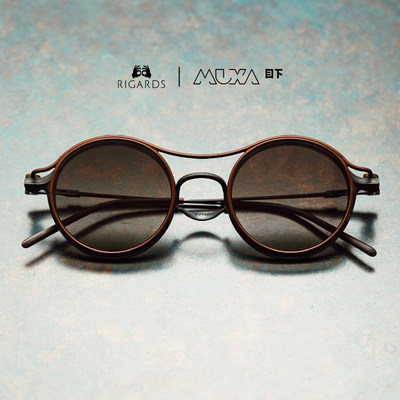 RIGARDS 2024新品RG2000TVA一山鼻托磁吸夹片圆框近视眼镜架 目下