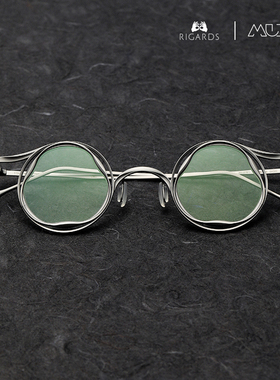 RIGARDS 2025新品RG1078TI 圆框+勒洛三角 艺术小众男女眼镜框