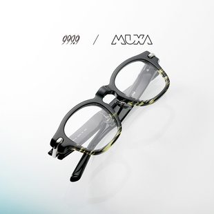 999.9 轻量感板材 品质男女钛金属眼镜框架 NPM146 日本手作眼镜