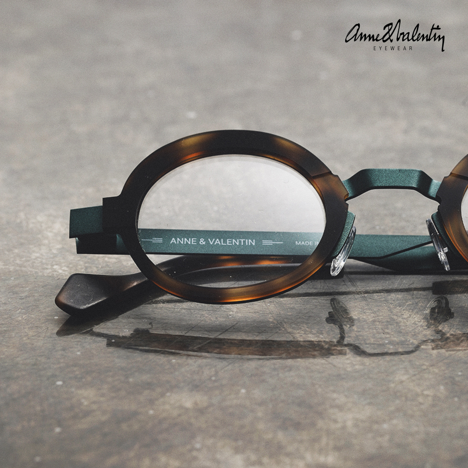 ANNE&VALENTIN圆框钛眼镜框