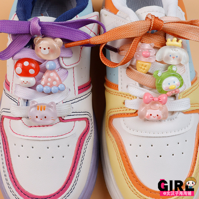 透明小可爱鞋带扣装饰扣diy