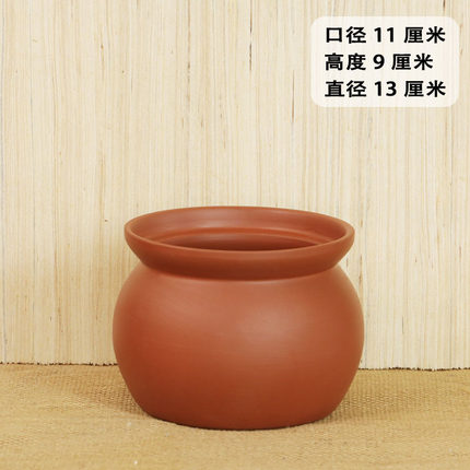 带盖陶罐装水陶瓷陶土坛子厨房西北瓦罐乔迁风水招财镇宅土罐摆件