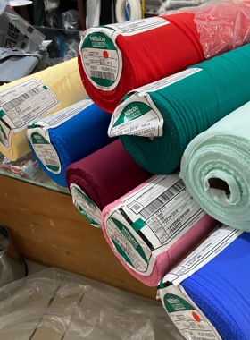 布衬粘合衬彩色真丝衬薄30d布衬夏季薄款粘合衬单面带胶熨斗烫衬