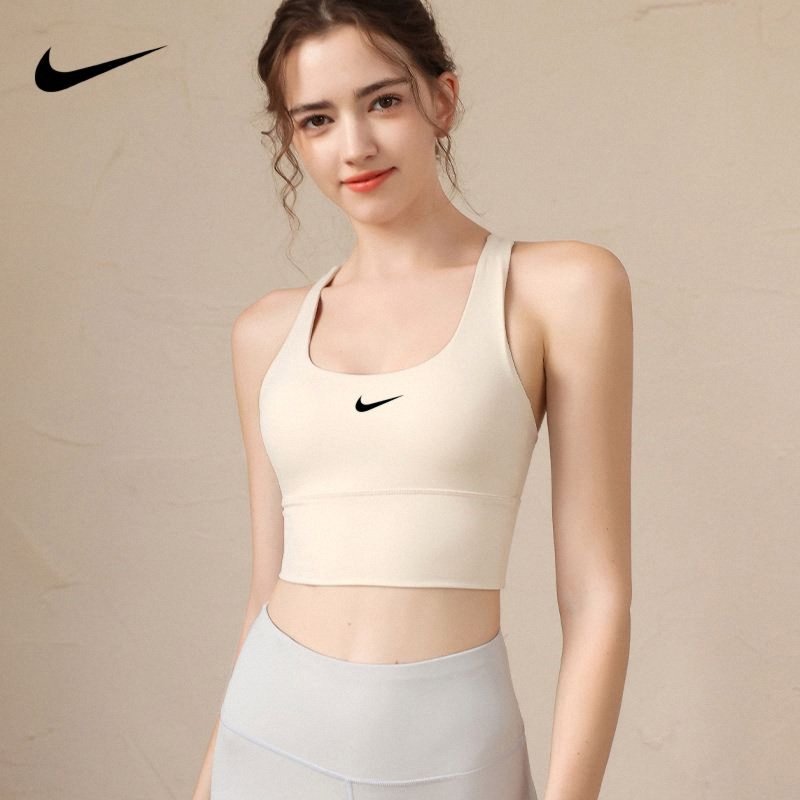Nike耐克运动内衣女防震跑步美背文胸健身外穿一体式瑜伽训练背心