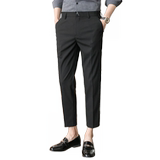 春夏韩版纯色西裤修身9分裤K655-P50浅灰（88），男装西裤，电商A159