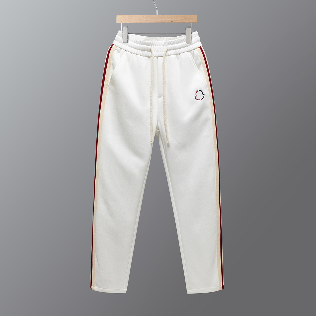 秋冬休闲运动裤松紧腰系绳休闲裤白色K9060-P58一口价（108），女装休闲裤，电商A159