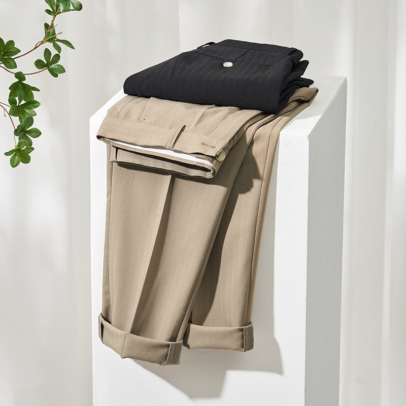 春夏韩版修身西裤9分裤休闲裤青年平铺K799-P60二色（98），男装西裤，电商A159