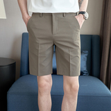 夏款韩版修身5分裤西裤男青年休闲短裤卡其K2207-P50（88），男装牛仔裤，电商A159