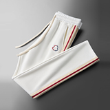 秋冬松紧腰系绳运动休闲裤折叠图黑色K9060-P58一口价（108），男装休闲裤，电商A159