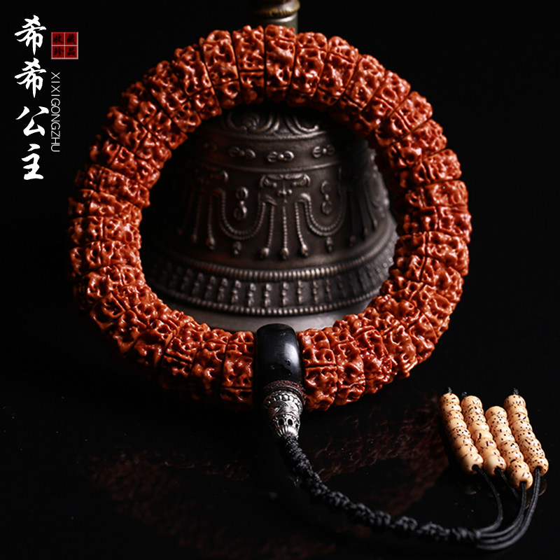 天然精工扇面金刚手串金刚菩提子