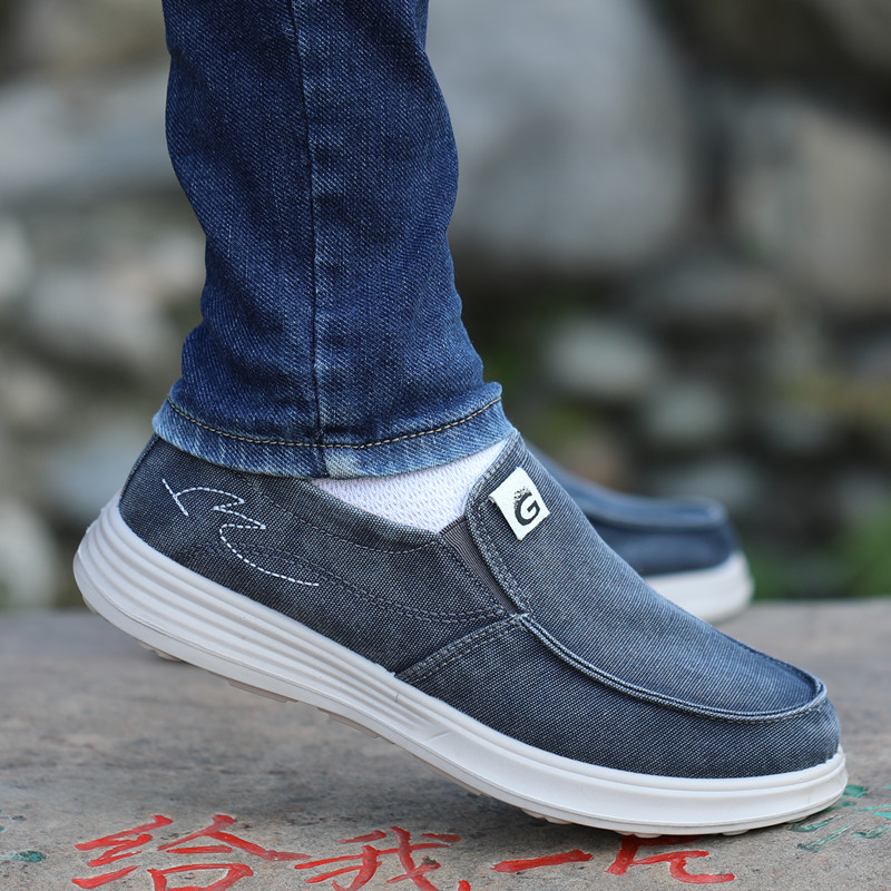 防滑休闲一脚蹬百搭防臭爸爸鞋男