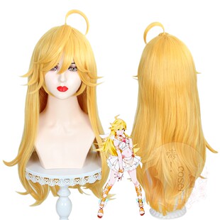 嗨coser 吊带袜天使 Panty 潘迪cos假发 金黄色防真头皮531A现货