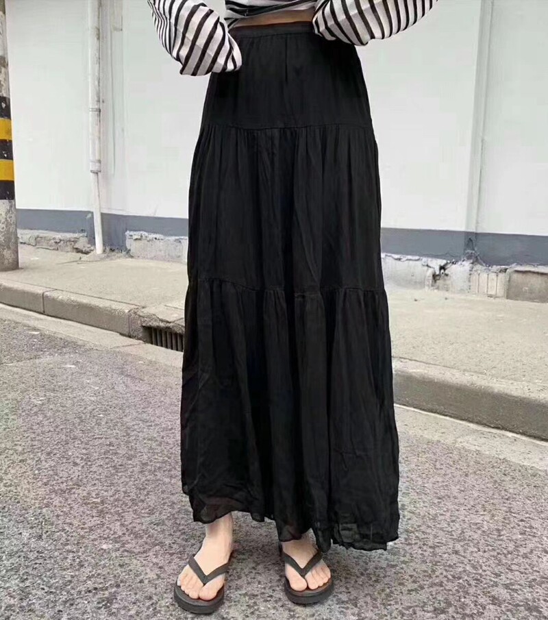 半身裙春夏季韩版新款显瘦a字
