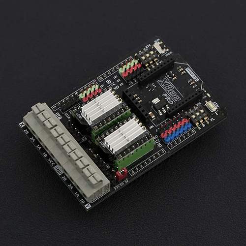 DFRobot出品两路步进电机驱动兼容Arduino扩展板 附带Xbee - 封面