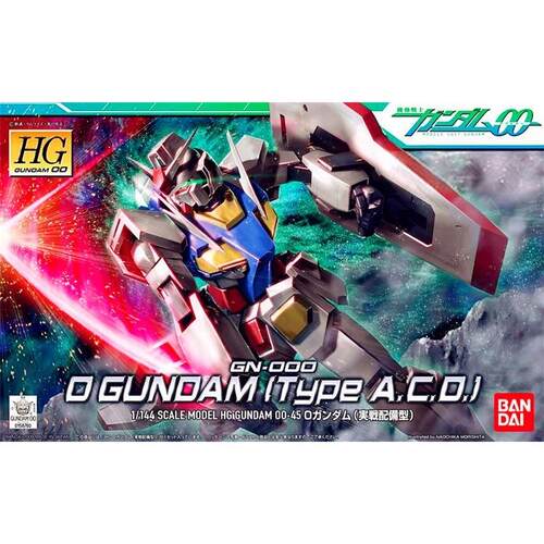 万代拼装模型 HG 00 45 1/144 GN-000 O 0高达 实战配备 配色型