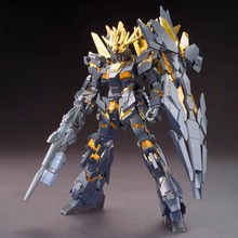 万代拼装模型 HG HGUC 175 报丧女妖 命运女神 NT-D独角兽高达