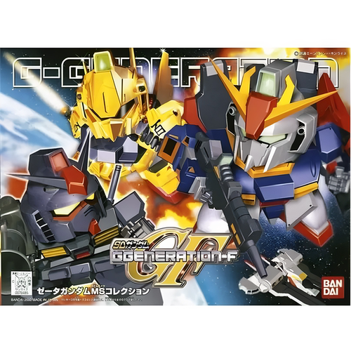 万代拼装模型 GG BB战士 SD高达 Z 百式 黑78 套装珍藏版