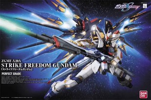 万代拼装模型 PG 1/60 SEED Strike Freedom 强袭自由 高达 现货