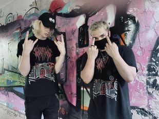 GHOSTEMANE Pouya SuicideboyS 黑暗重金属说唱metal trap短袖TEE