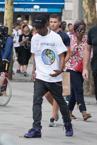 Travis Scott ASTROWORLD Hiphop Rap Tee 说唱嘻哈饶舌复古T恤